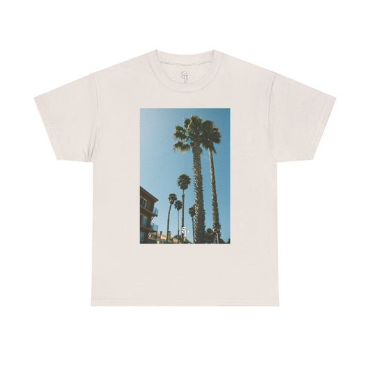 Palm Trees Unisex Heavy Cotton Tee