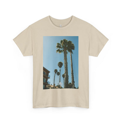 Palm Trees Unisex Heavy Cotton Tee