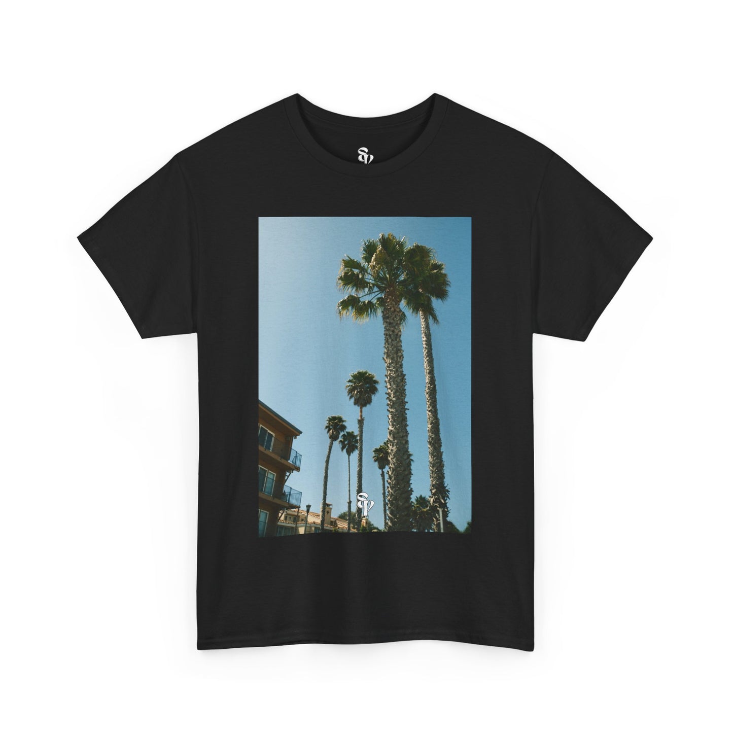 Palm Trees Unisex Heavy Cotton Tee