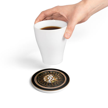 Lowrider Wheel Ceramic Coaster