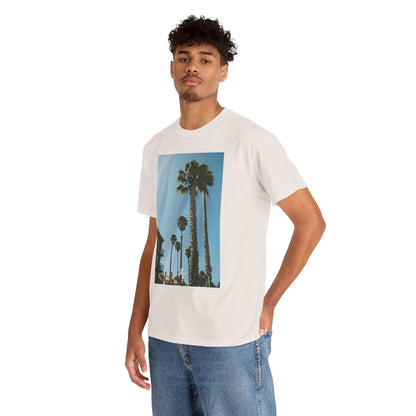 Palm Trees Unisex Heavy Cotton Tee