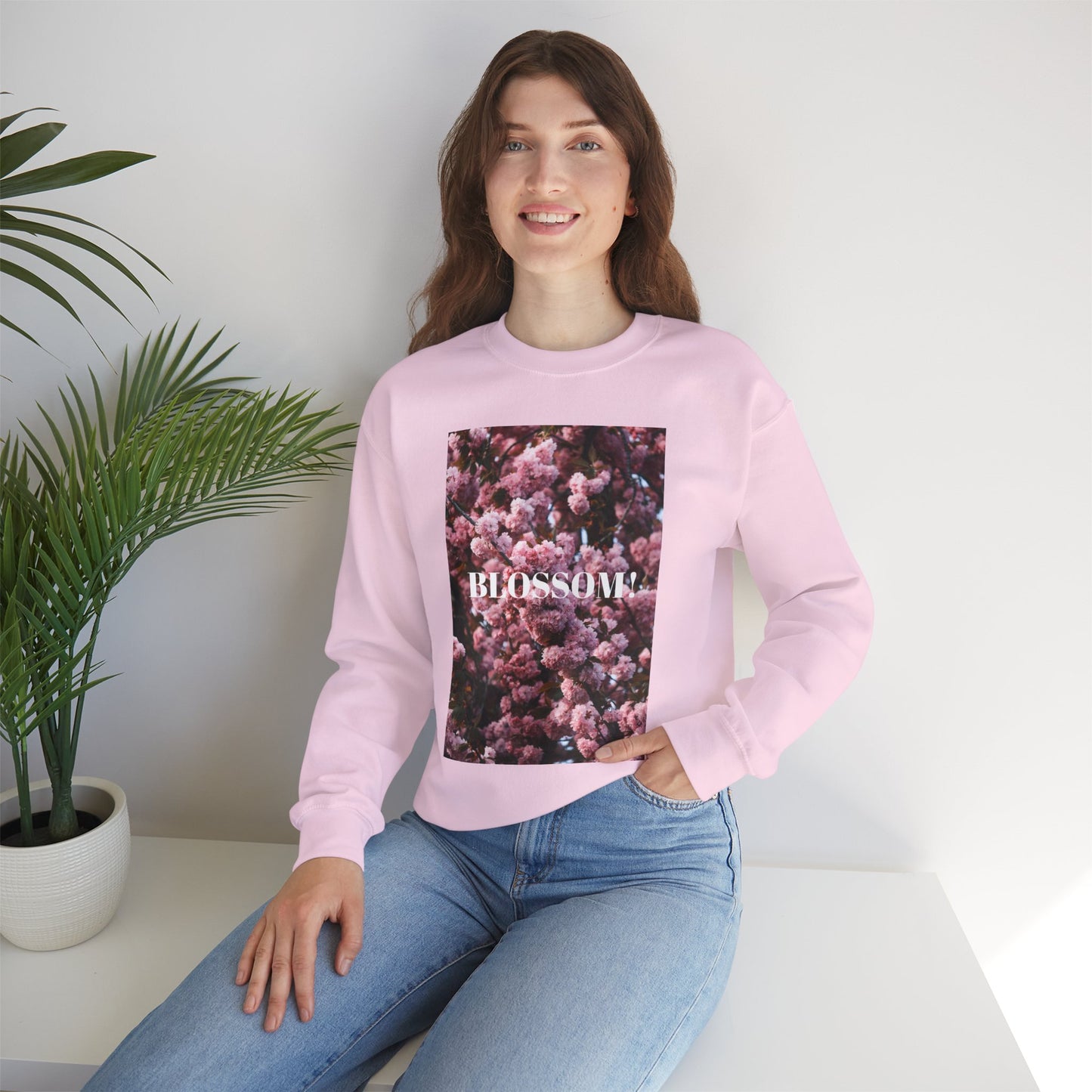 BLOSSOM! Heavy Blend™ Crewneck Sweatshirt