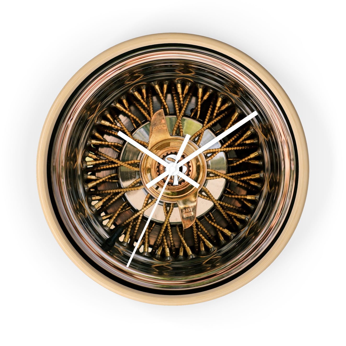 Lowrider Wheel Wall Clock