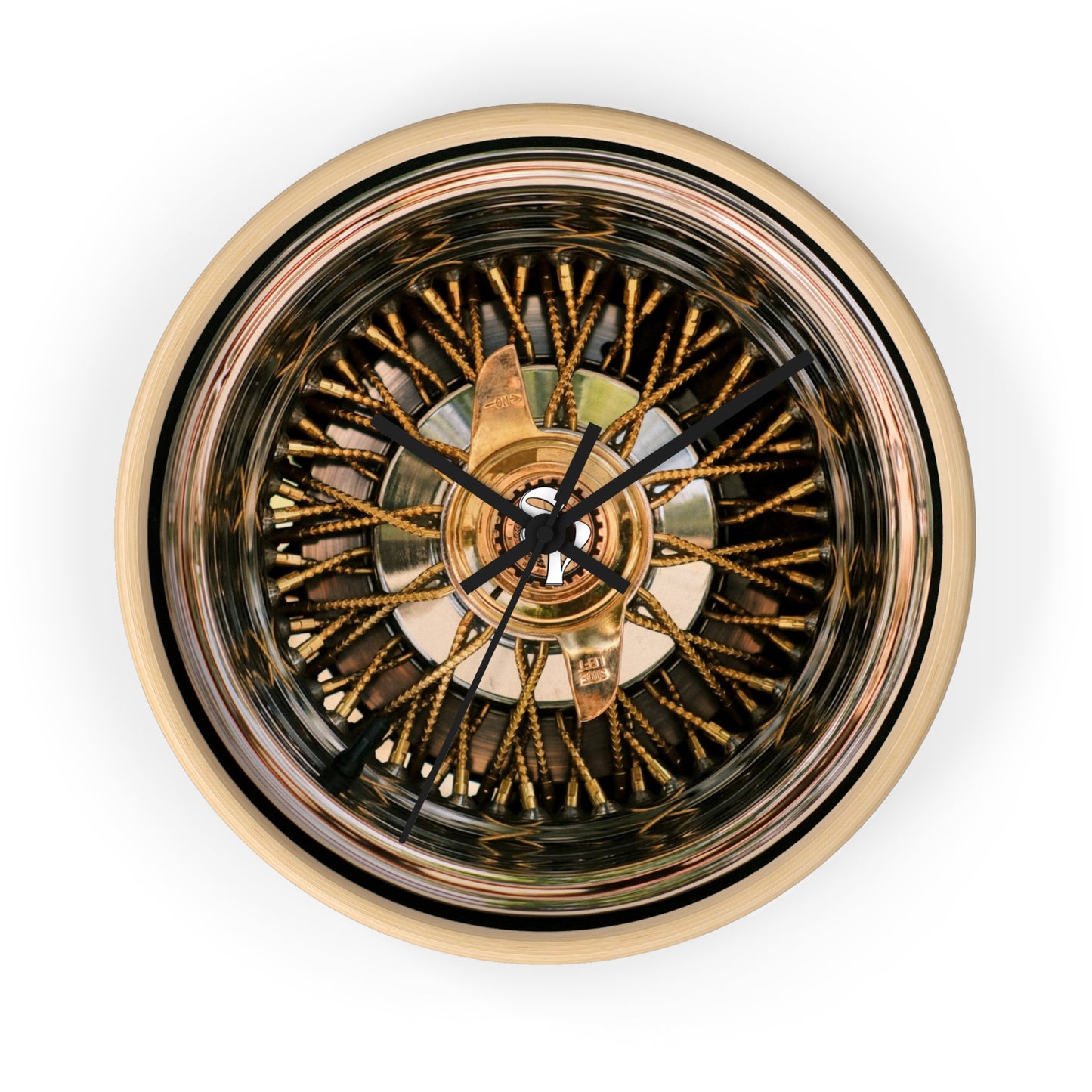Lowrider Wheel Wall Clock