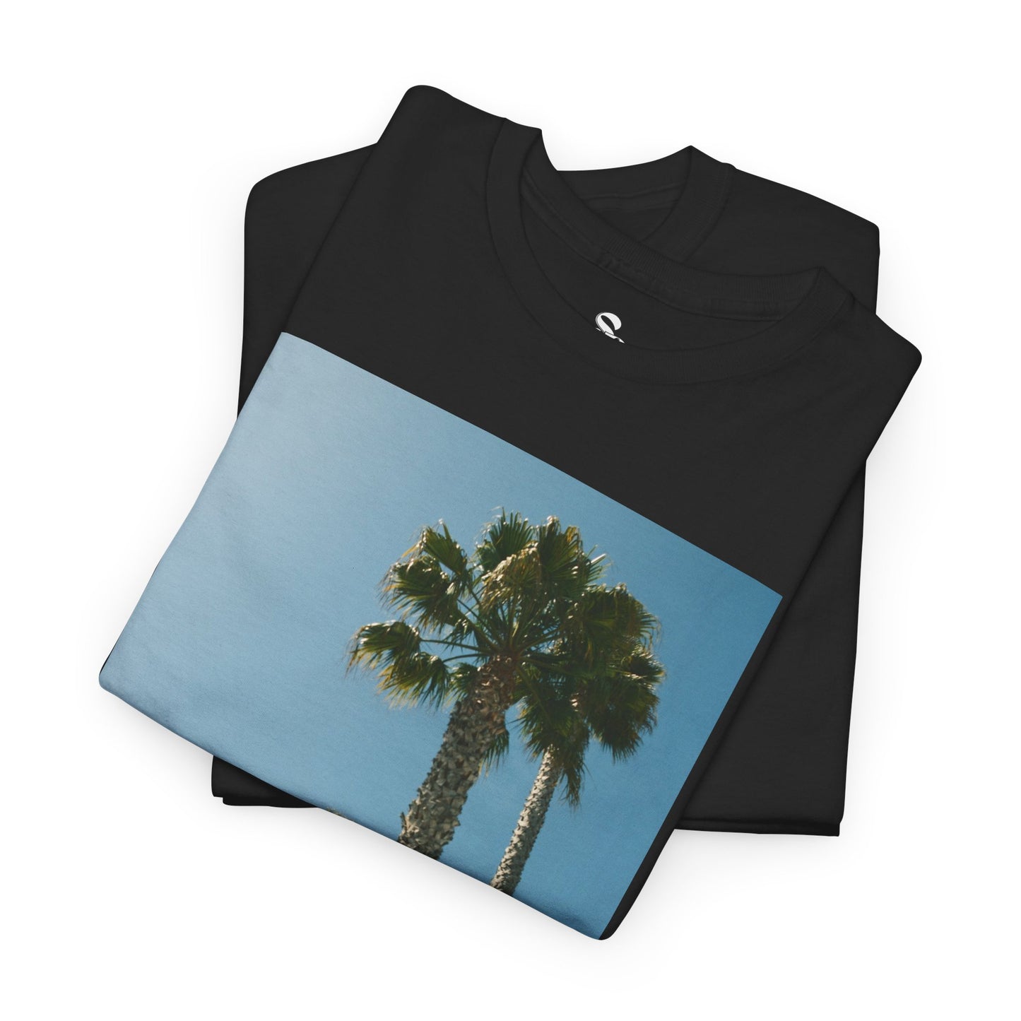 Palm Trees Unisex Heavy Cotton Tee