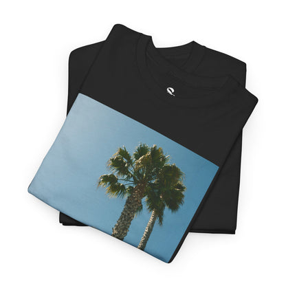 Palm Trees Unisex Heavy Cotton Tee