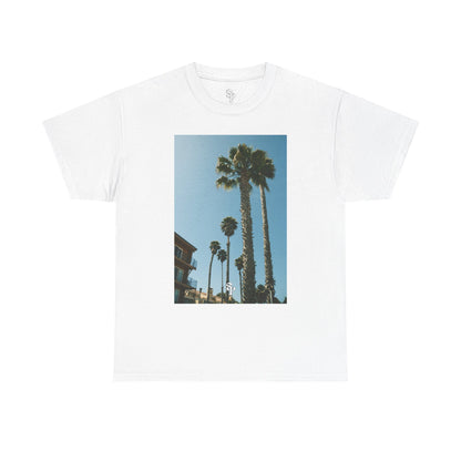 Palm Trees Unisex Heavy Cotton Tee