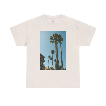 Palm Trees Unisex Heavy Cotton Tee
