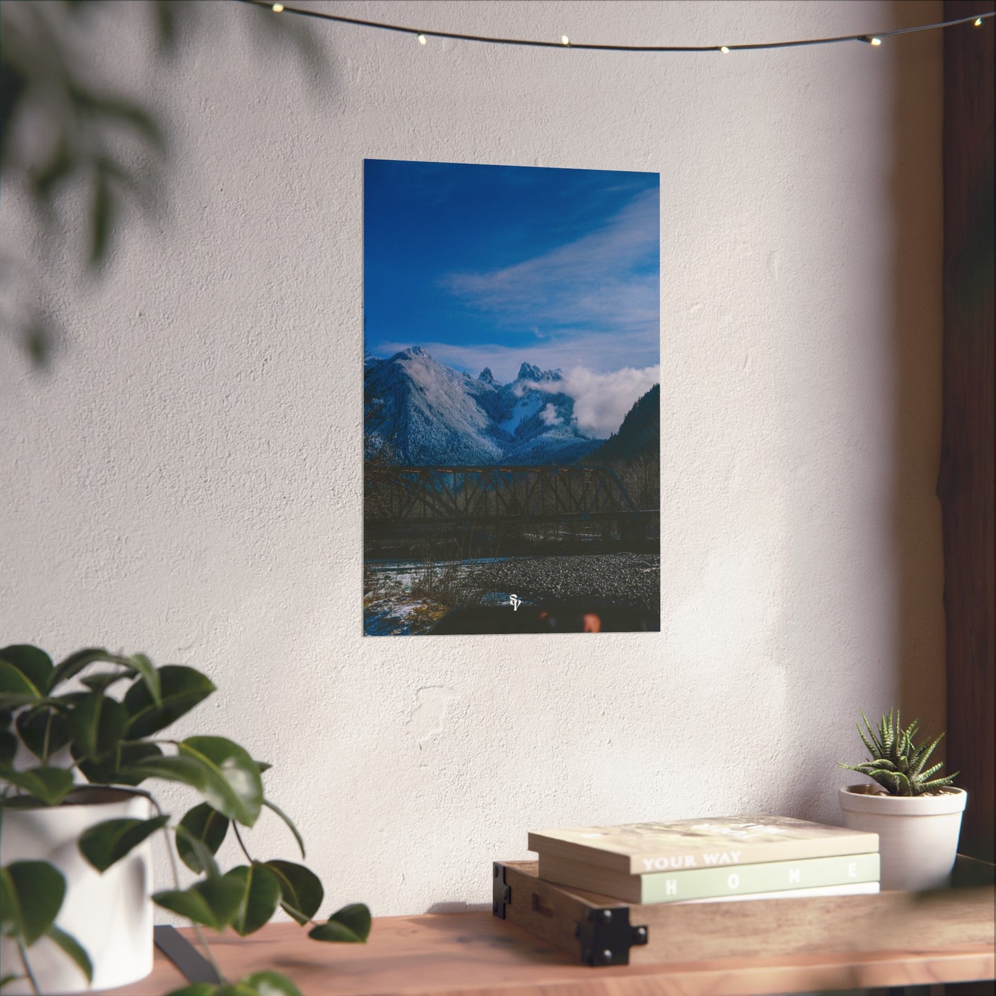 SnowyMountains Posters